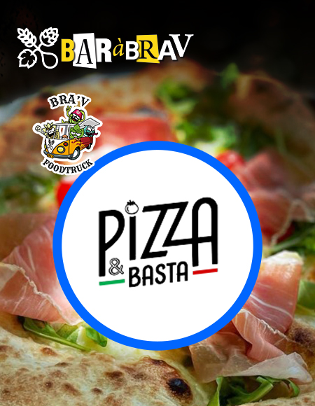 BaRàBraV foodtruck Pizza Basta : des produits locaux soigneusement sélectionnés, et une savoureuse mozzarella maison locale.