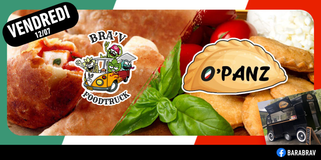 BaRàBraV foodtruck Opan'Z spécialités Panzerotti