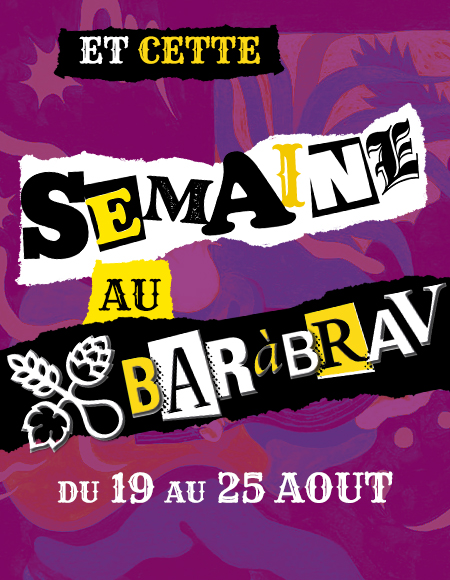 BaRàBraV planning semaine 34 programme du 19 au 25 aout