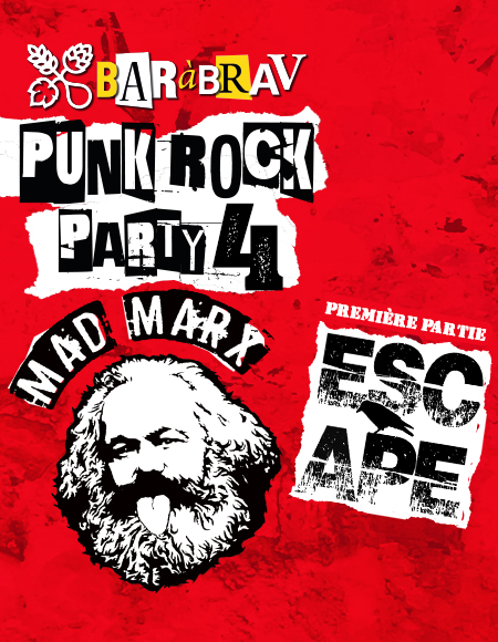 Mad Marx Escape Bra'V Punk rock Party 4