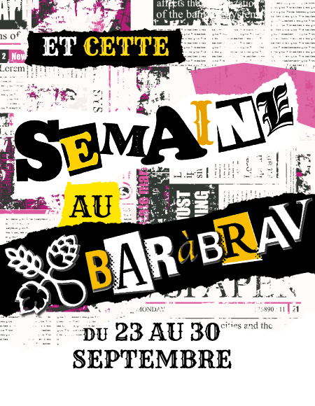 BaRàBraV programme semaine 39 du 23 au 30 septembre