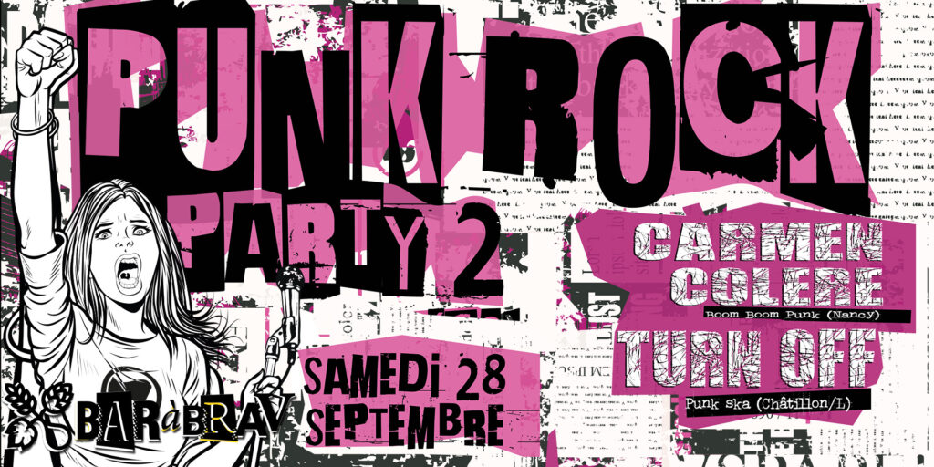 punk Rock Party 2 Carmen Colere et TurnOff