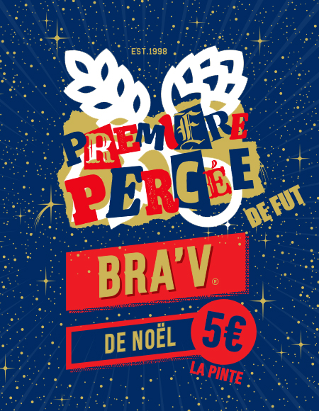 Bière de Noël au BaRàBraV : la Bra'V de Noël !