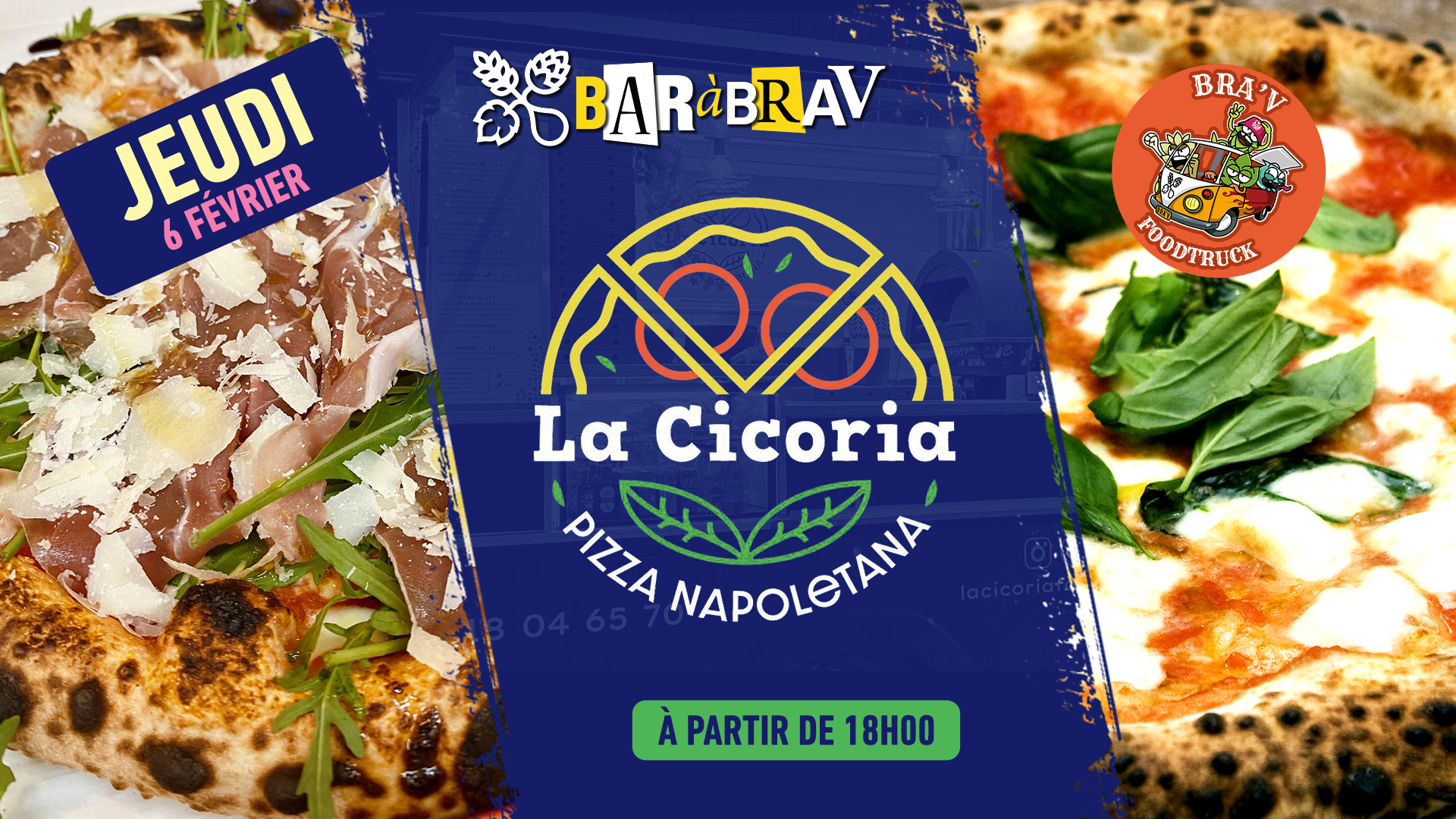 BaRàBraV Foodtruck italien Pizza la Cicoria