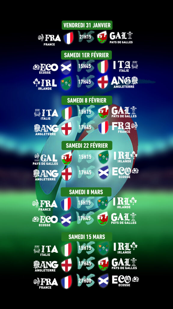 tournoi de rugby des 6 Nations au BaRàBrav