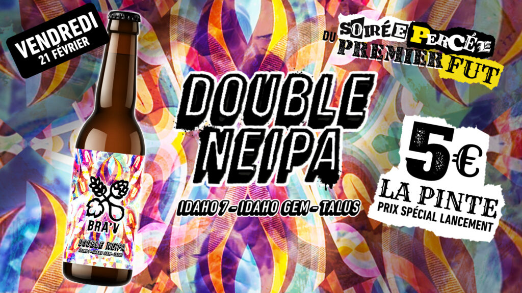 Soirée lancement BraV Double Neipa